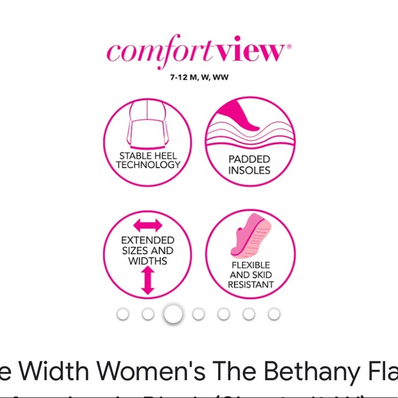 Comfortview Bethany brown Shoe - Picture 9 of 9